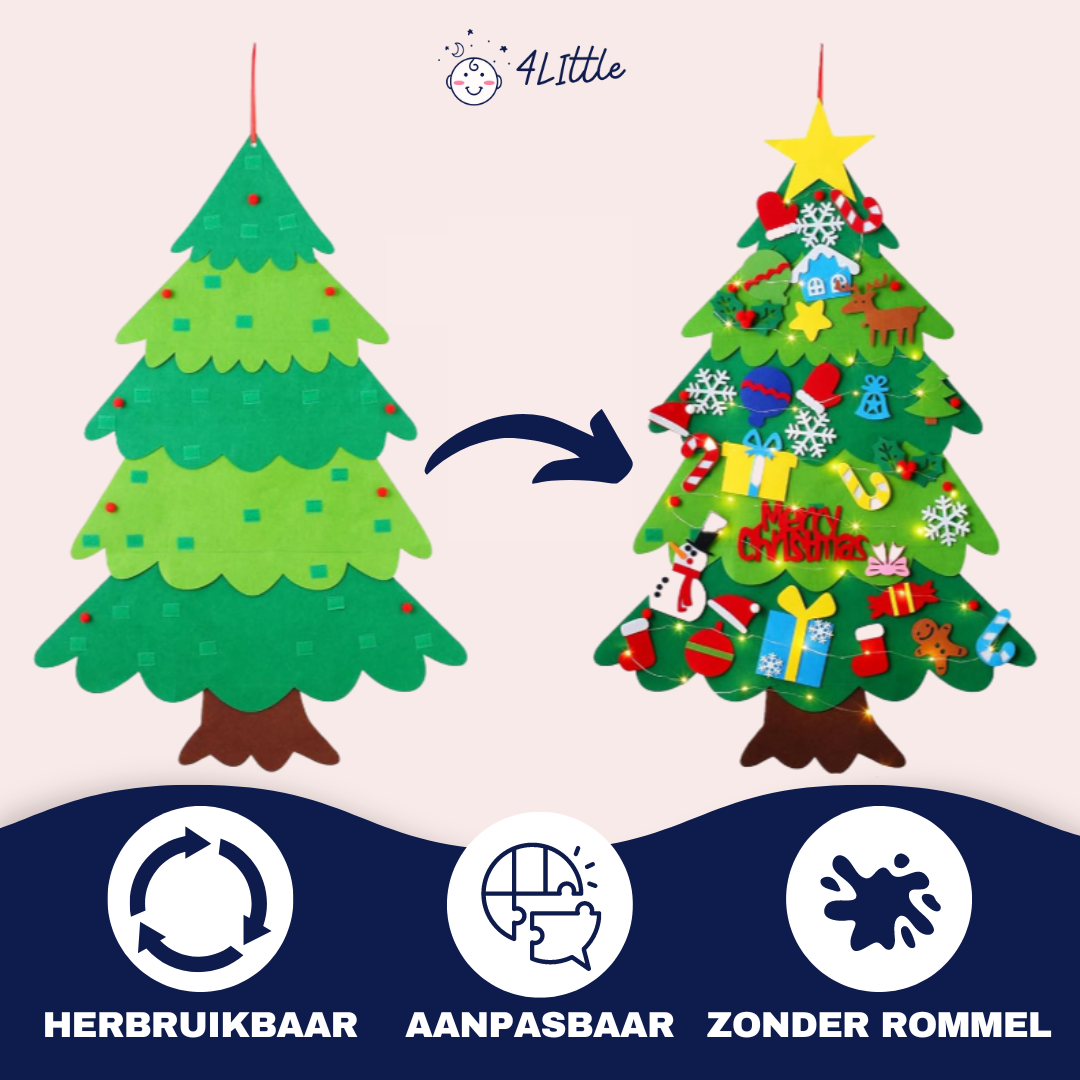 4Little | Vilt Kerstboom