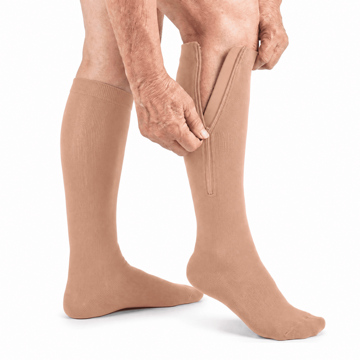 Elovya Calze a Compressione con Zip