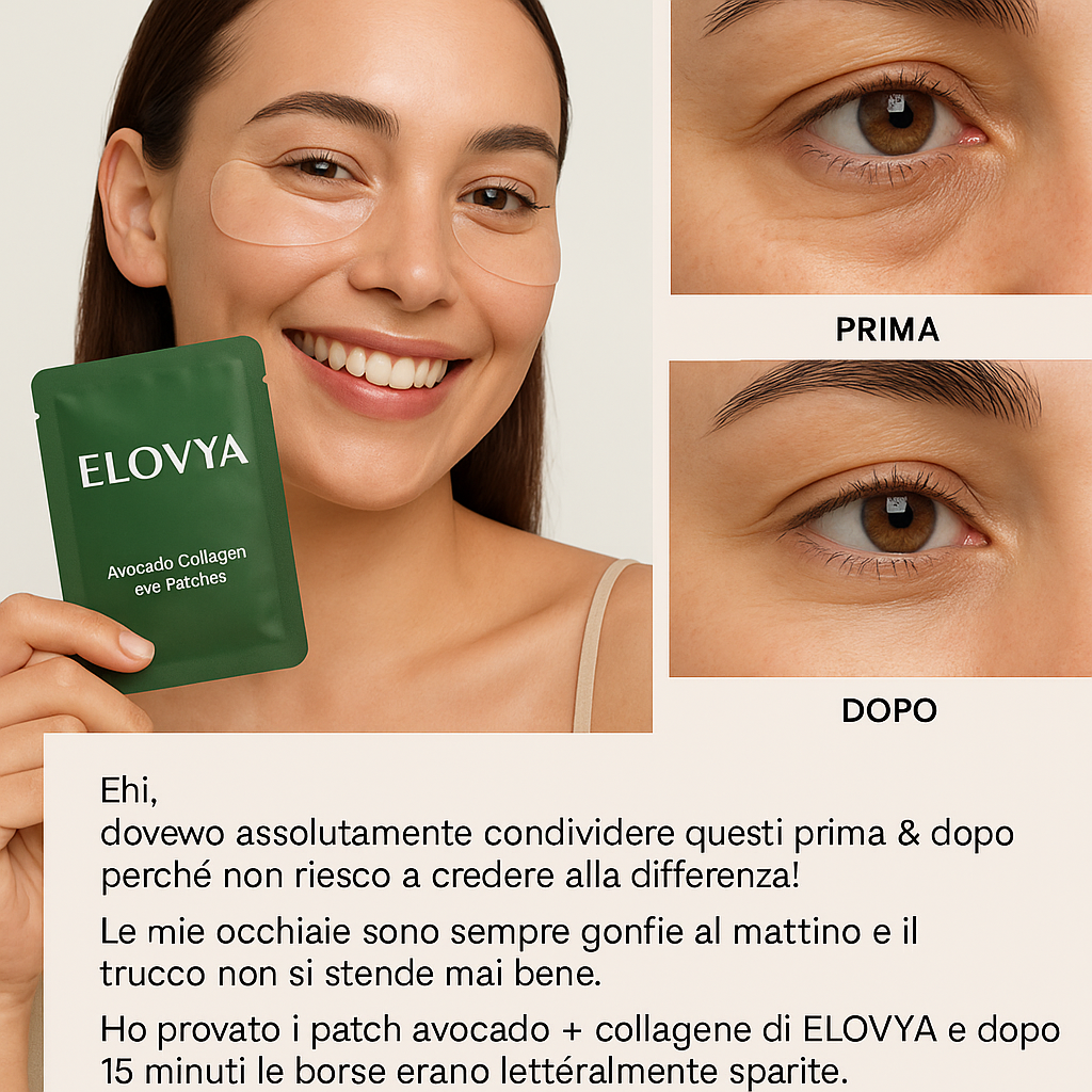 Avoglow - Patch per gli occhi al collagene