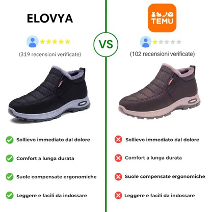 OrthoConfort+ - Scarpe da camminata invernali a comfort ortopedico