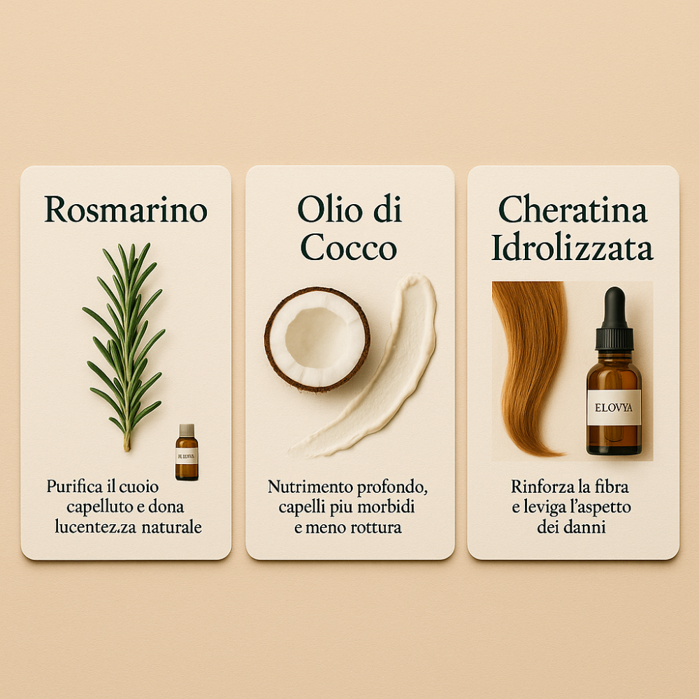 Elovya - Shampoo al Rosmarino