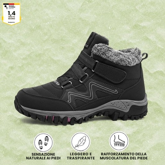 OrthoFit Winter - Scarpa ergonomica, impermeabile e antiscivolo per il sollievo dal dolore