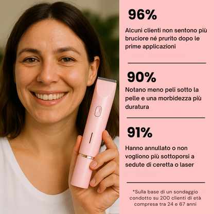 SILKLY™ - Tagliapeli Elettrico Femminile