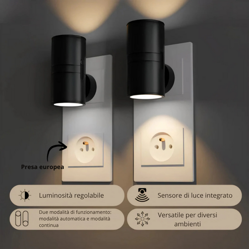 LuminaNotte™ - Si accende solo quando serve