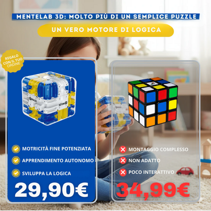 MenteLab 3D - Il divertimento che sviluppa l’ingegno