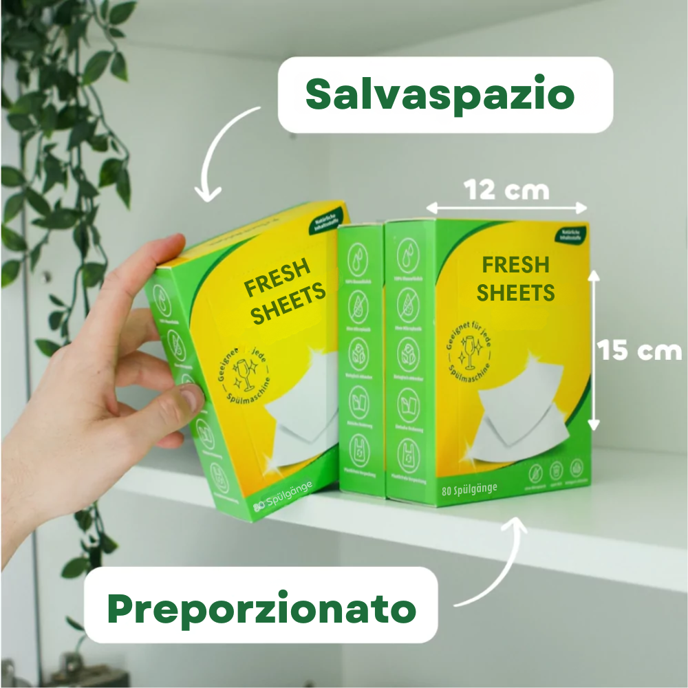 FRESH SHEETS - Piccoli fogli, grande pulizia