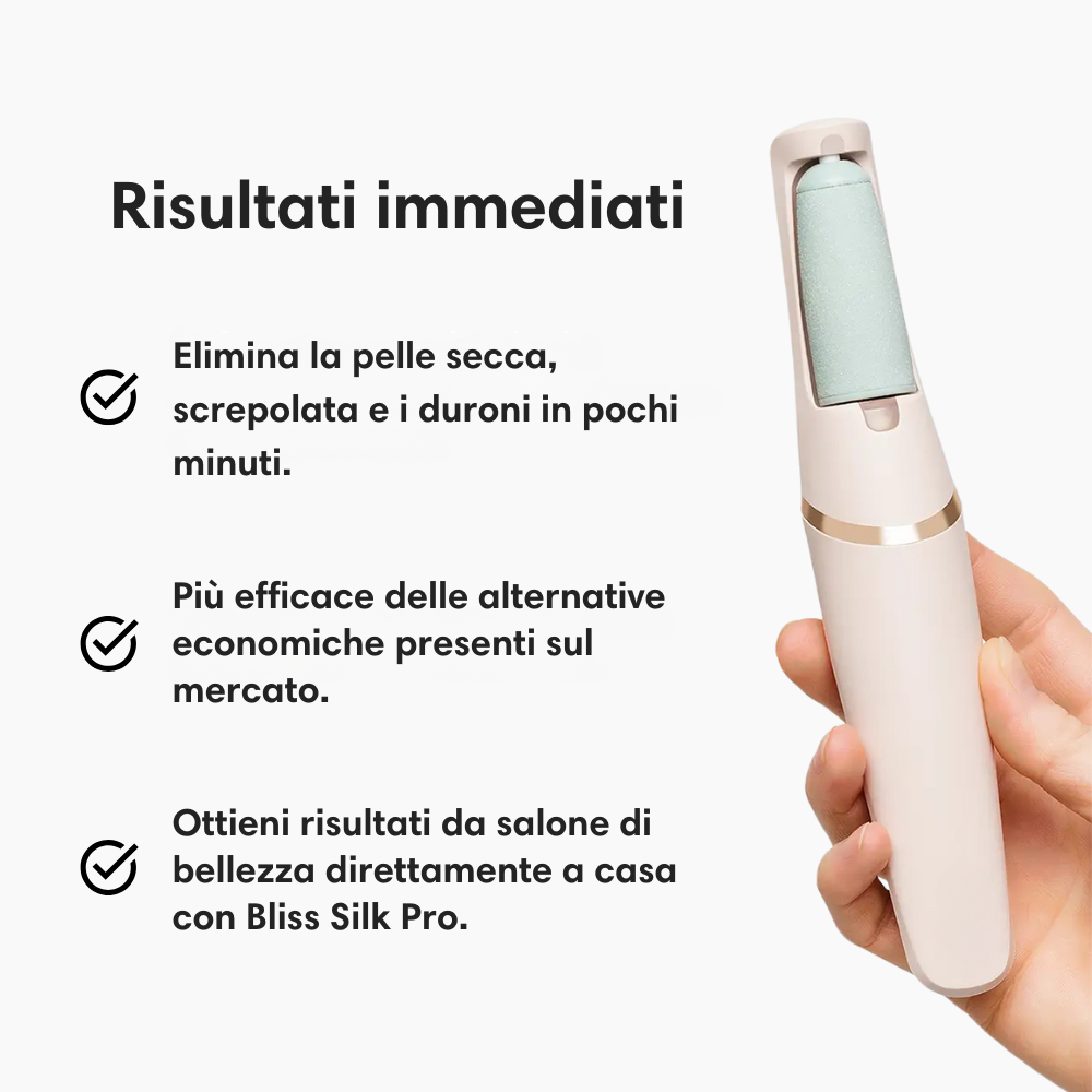Bliss Silk Pro - Piedi morbidi senza costosi trattamenti in salone