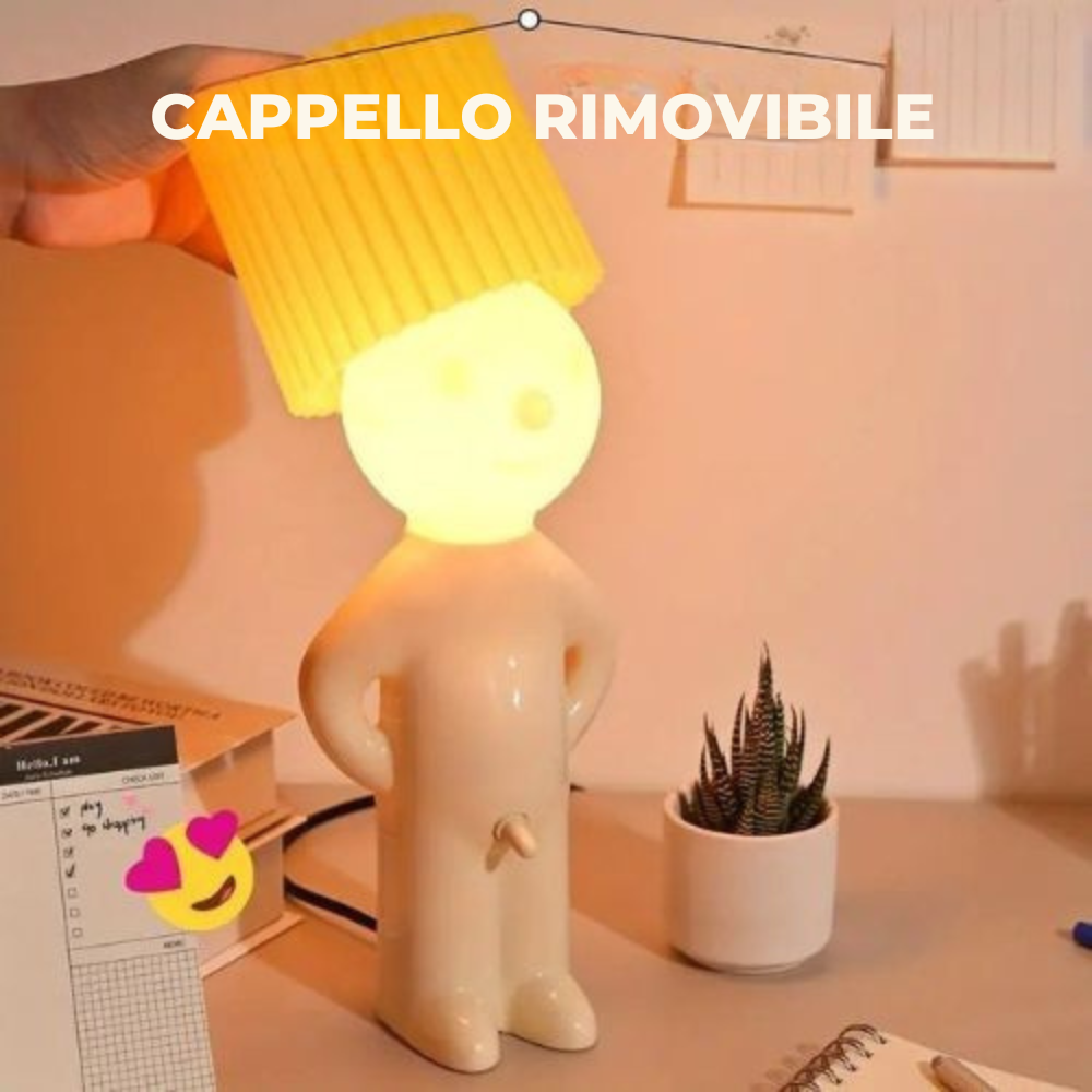 Modest Mike™ – La lampada con il pulsante magico ?