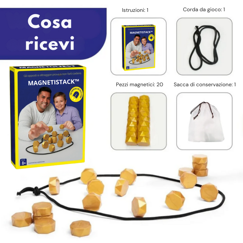 MagnetiStack™ - La torre che non smette mai di sorprendere