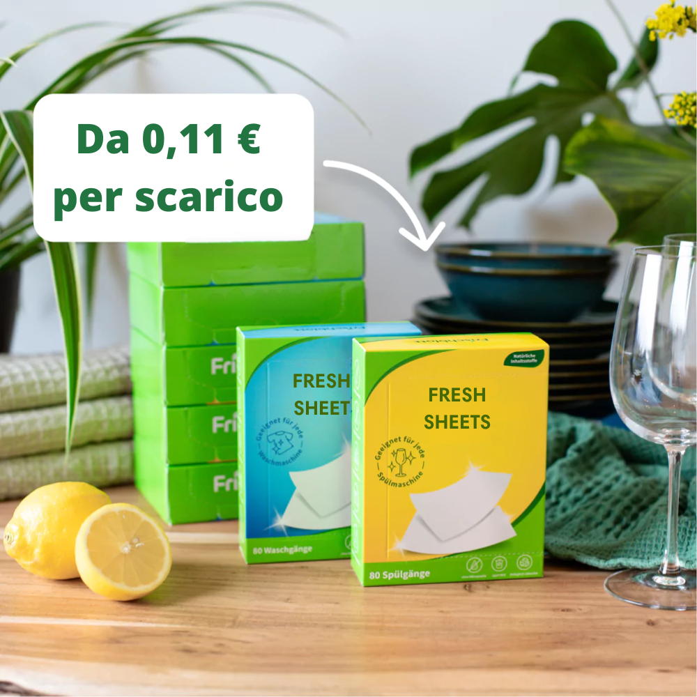 FRESH SHEETS - Piccoli fogli, grande pulizia