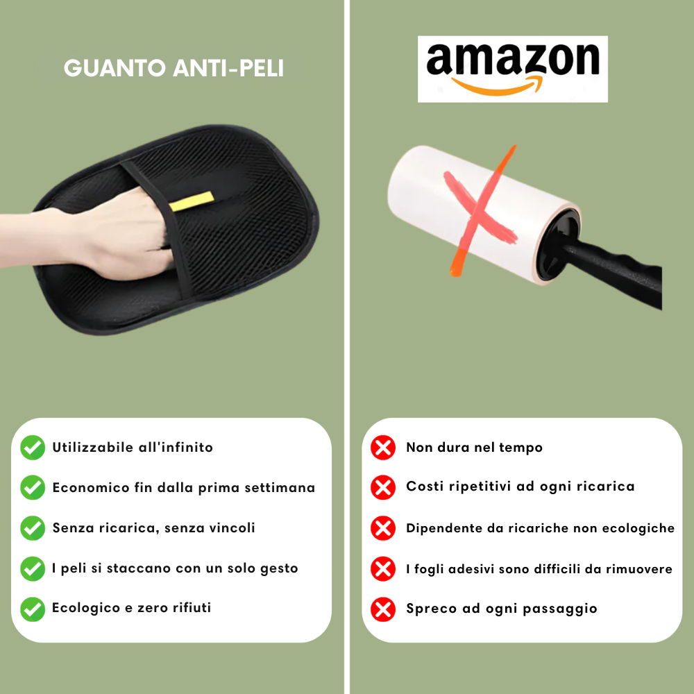 FurFree™ – Guanto anti-peli riutilizzabile ed ecologico