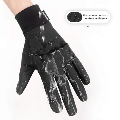 GRIPTURA™ – Guanti da Ciclismo Termici Antivento e Impermeabili