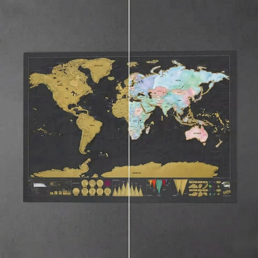 Mondo - Pianifica. Viaggia. Gratta.