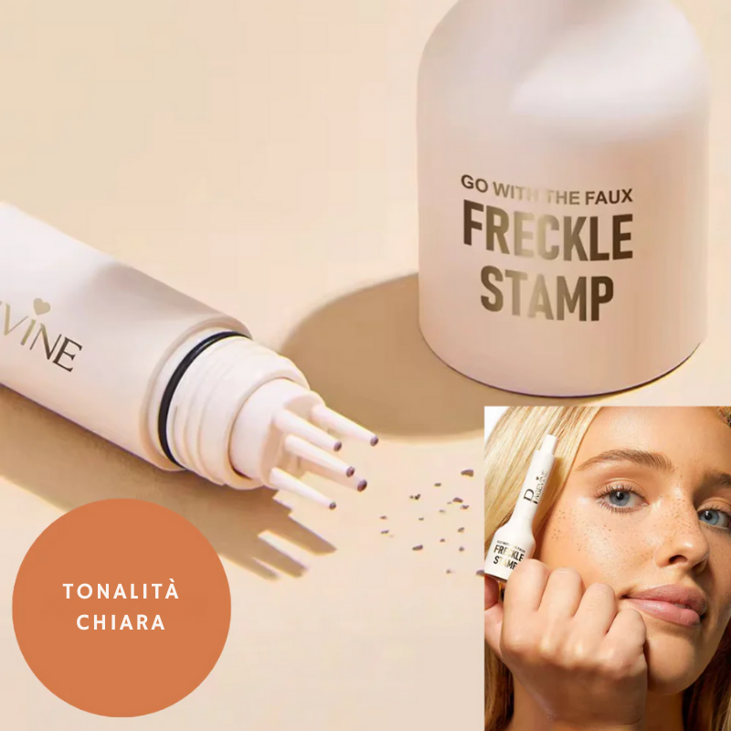Freckle Stamp™ — Lentiggini naturali in un attimo
