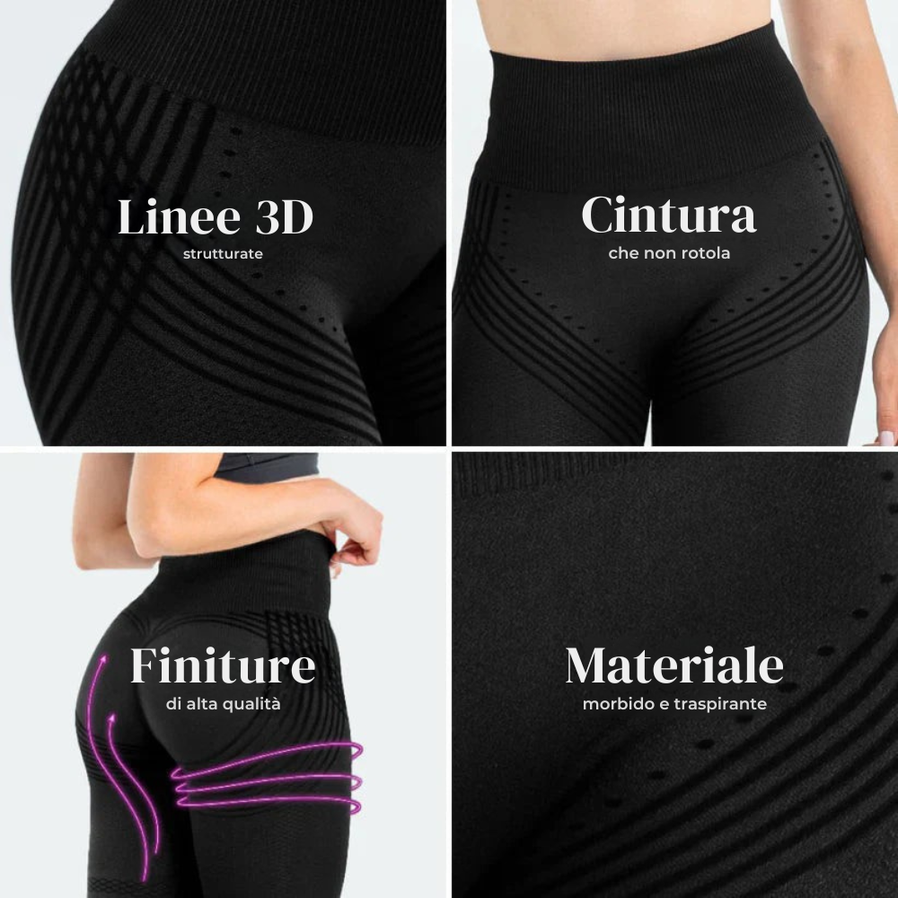 Leggings 3D ELOVYA® — Leviga e modella