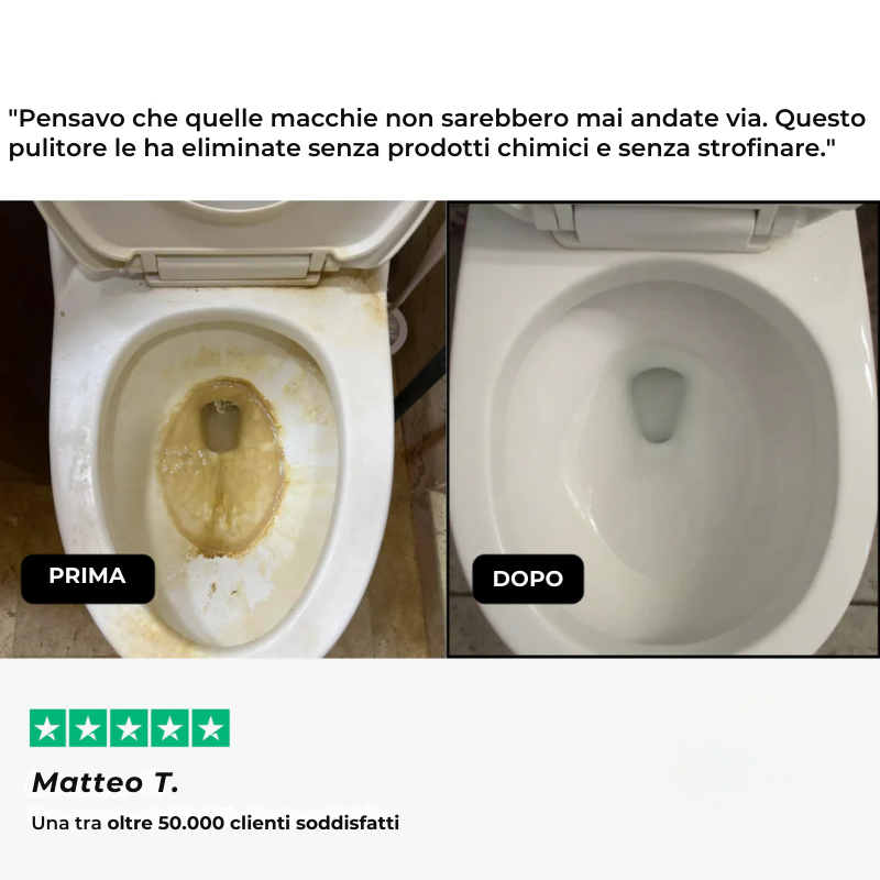 Vaporello - Pulizia profonda, senza sforzo