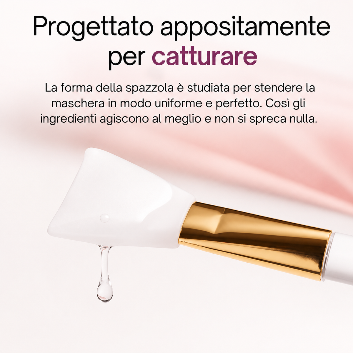 Maschera al bio-collagene + pennello