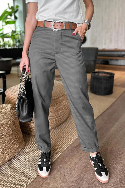 MATHILDA | PANTALONI A RIGHE