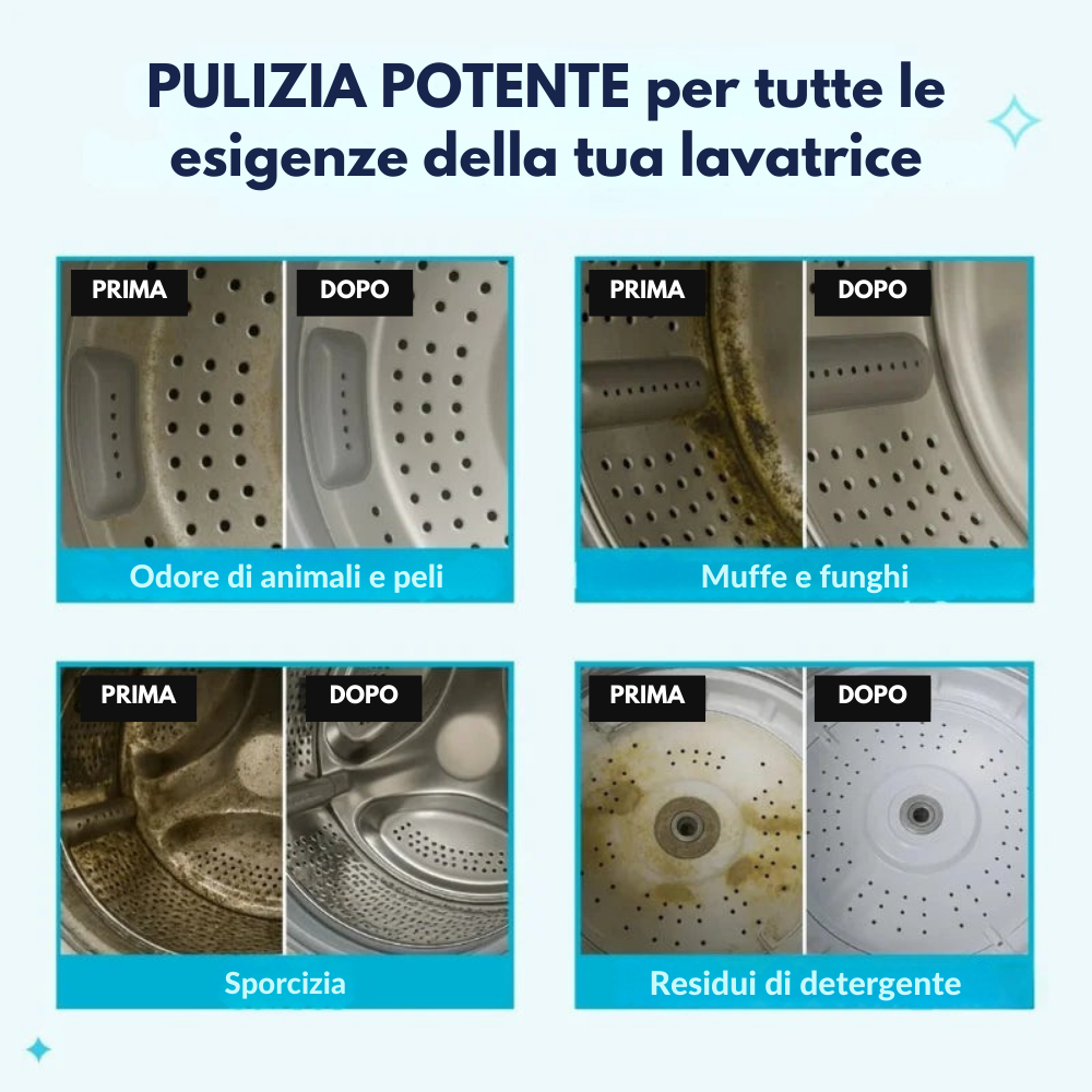 Pastiglie per lavatrice Detox