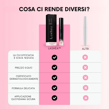 Lashéa™ - Forza naturale, sguardo infinito.