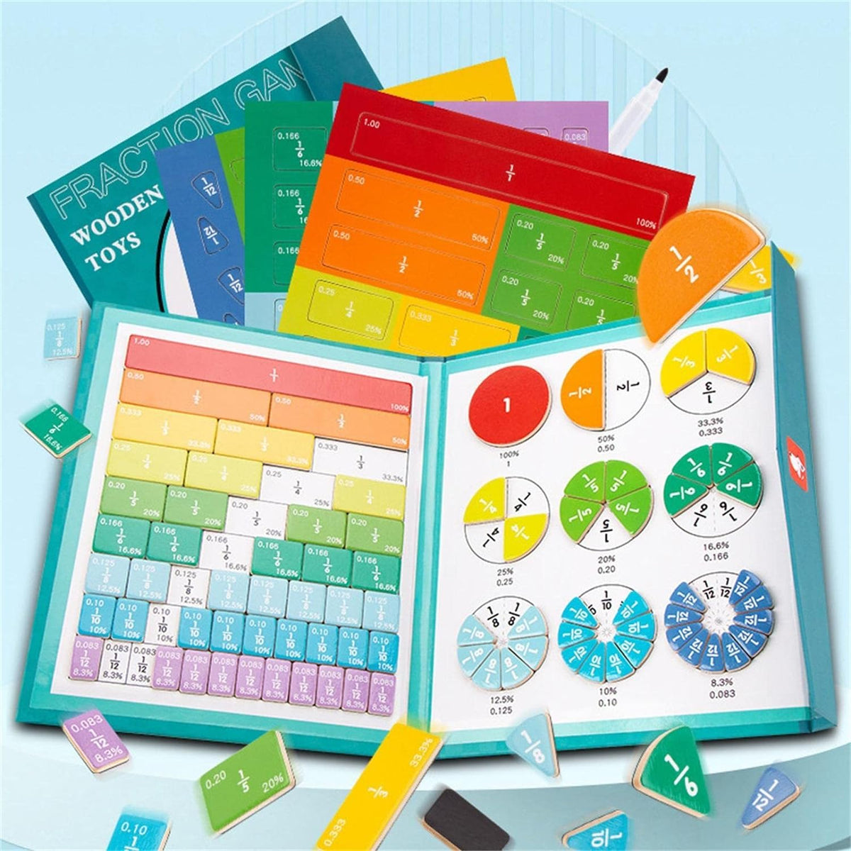 FrazioniMagiche™ - Impara giocando, scopri il piacere della matematica!