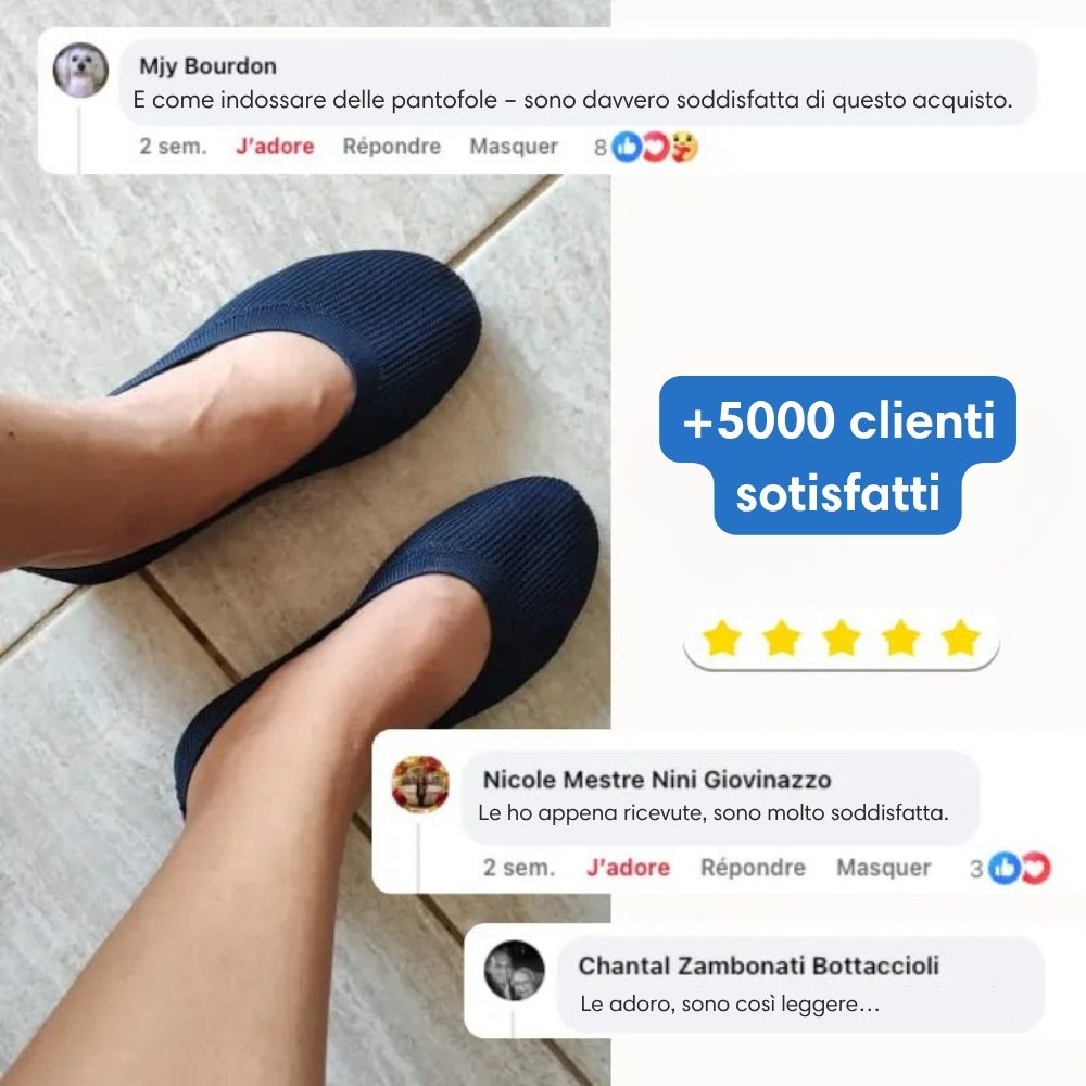 Simona™ – Ballerine ortopediche pensate per te
