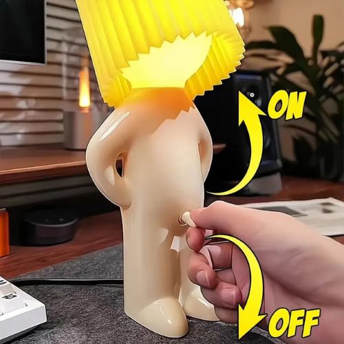 Modest Mike™ – La lampada con il pulsante magico ?