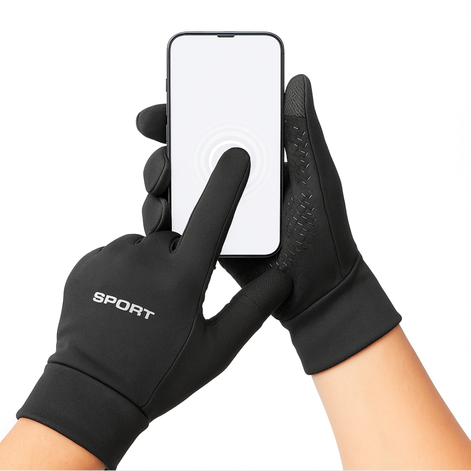 GRIPTURA™ – Guanti da Ciclismo Termici Antivento e Impermeabili