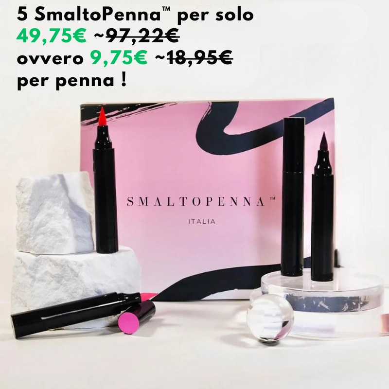 SmaltoPenna™ - Unghie perfette in un solo gesto