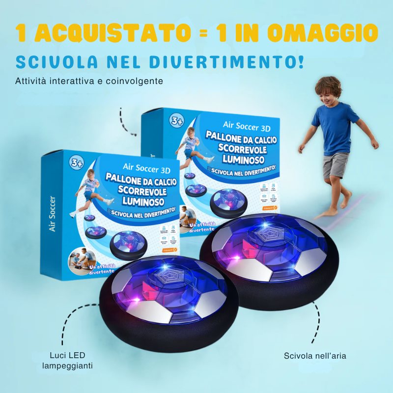 AirSoccer LED™ - Sport e magia dentro casa