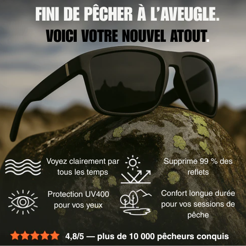 NOLYAA™ | Lunettes Premium Polarisées pour Pêcheurs
