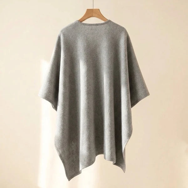 Sciarpa poncho lunga