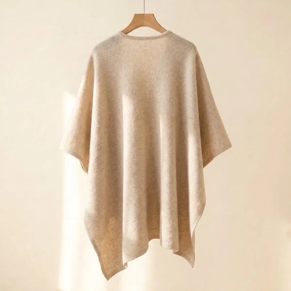 Sciarpa poncho lunga