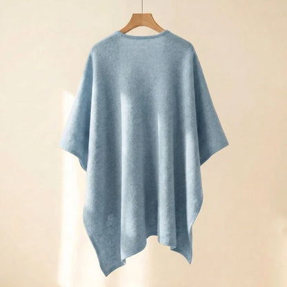 Sciarpa poncho lunga