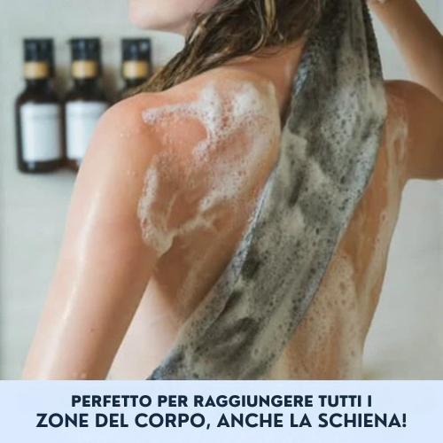 Ecovia - Asciugamano Doccia Esfoliante