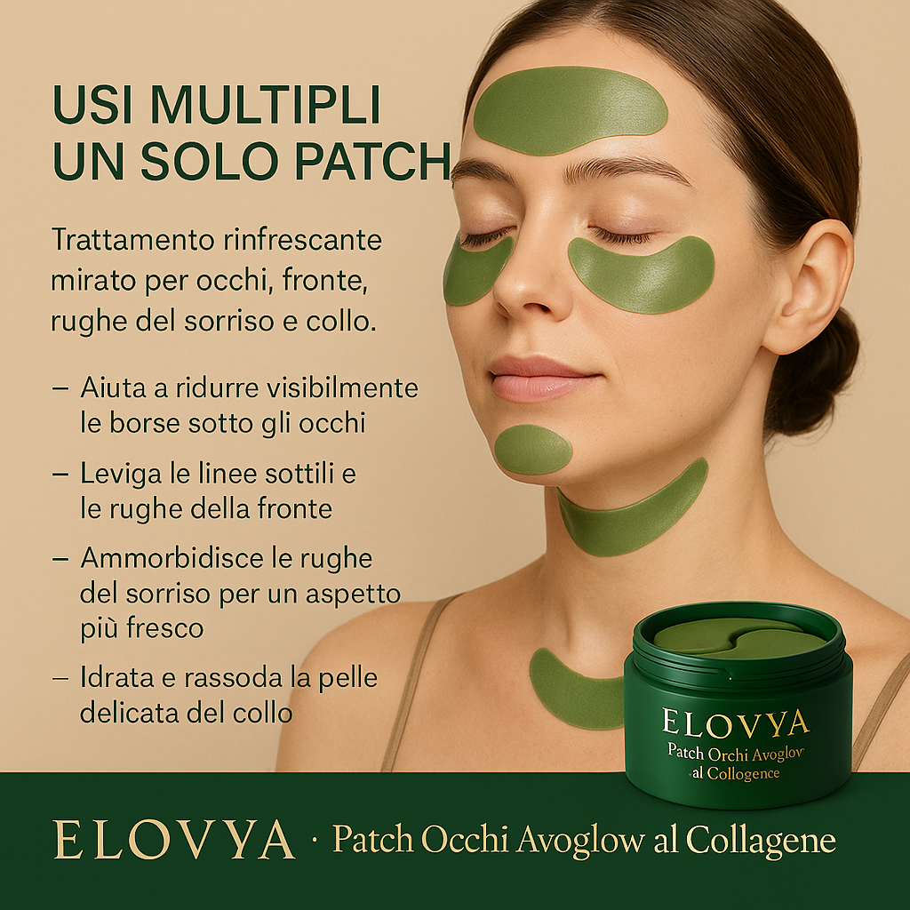Avoglow - Patch per gli occhi al collagene