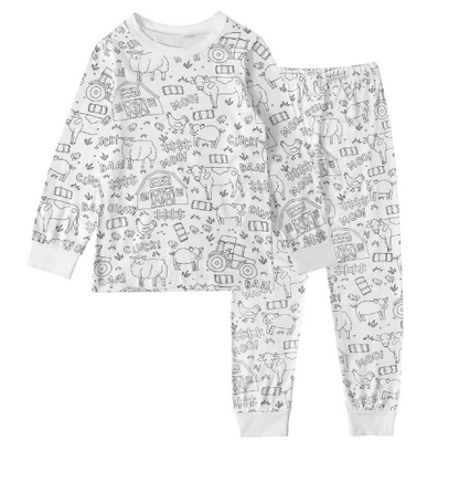 4Little™ | Inkleurbare Kinder Pyjama