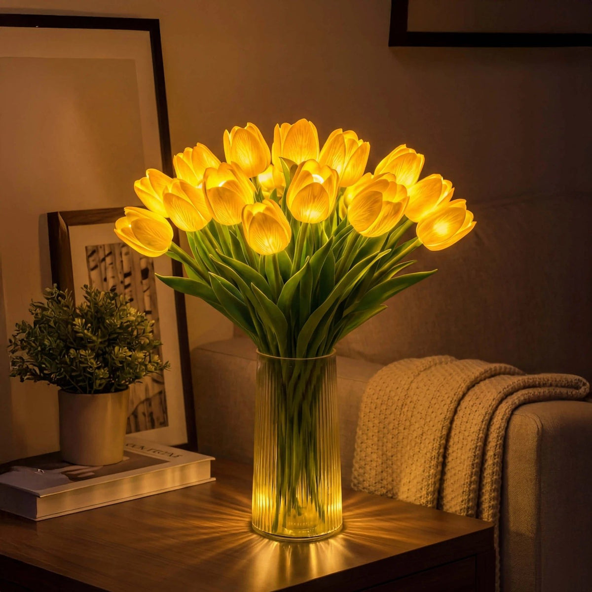 Elovya bouquet di luce, tulipani luminosi