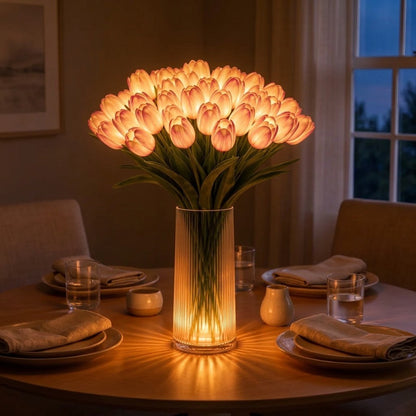 Elovya bouquet di luce, tulipani luminosi