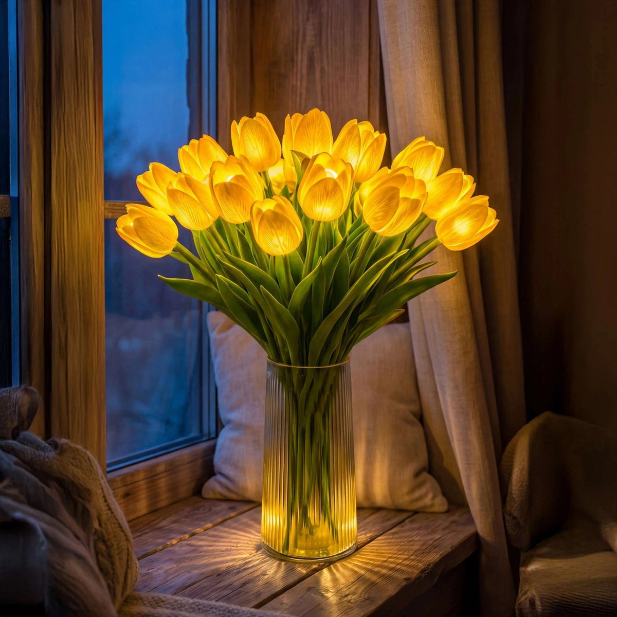 Elovya bouquet di luce, tulipani luminosi
