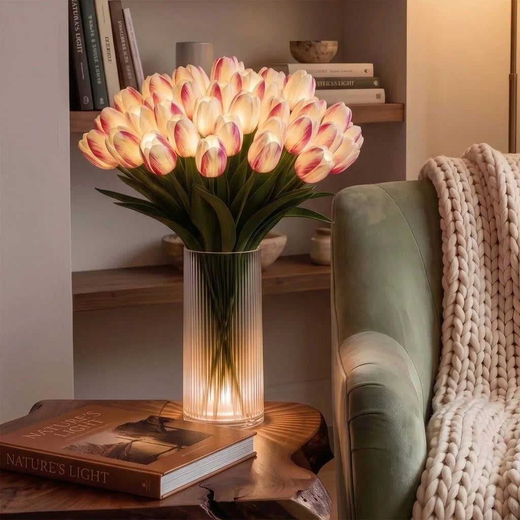 Elovya bouquet di luce, tulipani luminosi