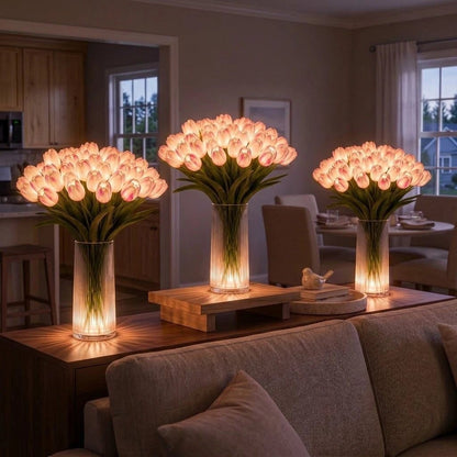 Elovya bouquet di luce, tulipani luminosi