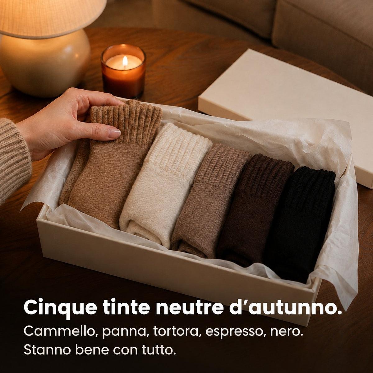 Elovya calze maglione