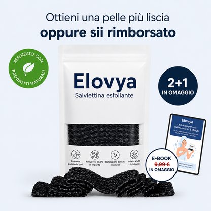 Asciugamano esfoliante Elovya per la doccia