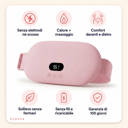 Elovya – Sollievo senza farmaci per dolori mestruali ed endometriosi