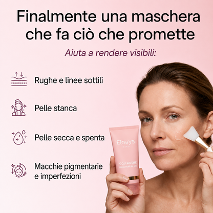 Maschera al bio-collagene + pennello