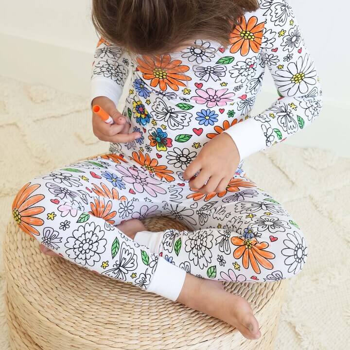 4Little™ | Inkleurbare Kinder Pyjama
