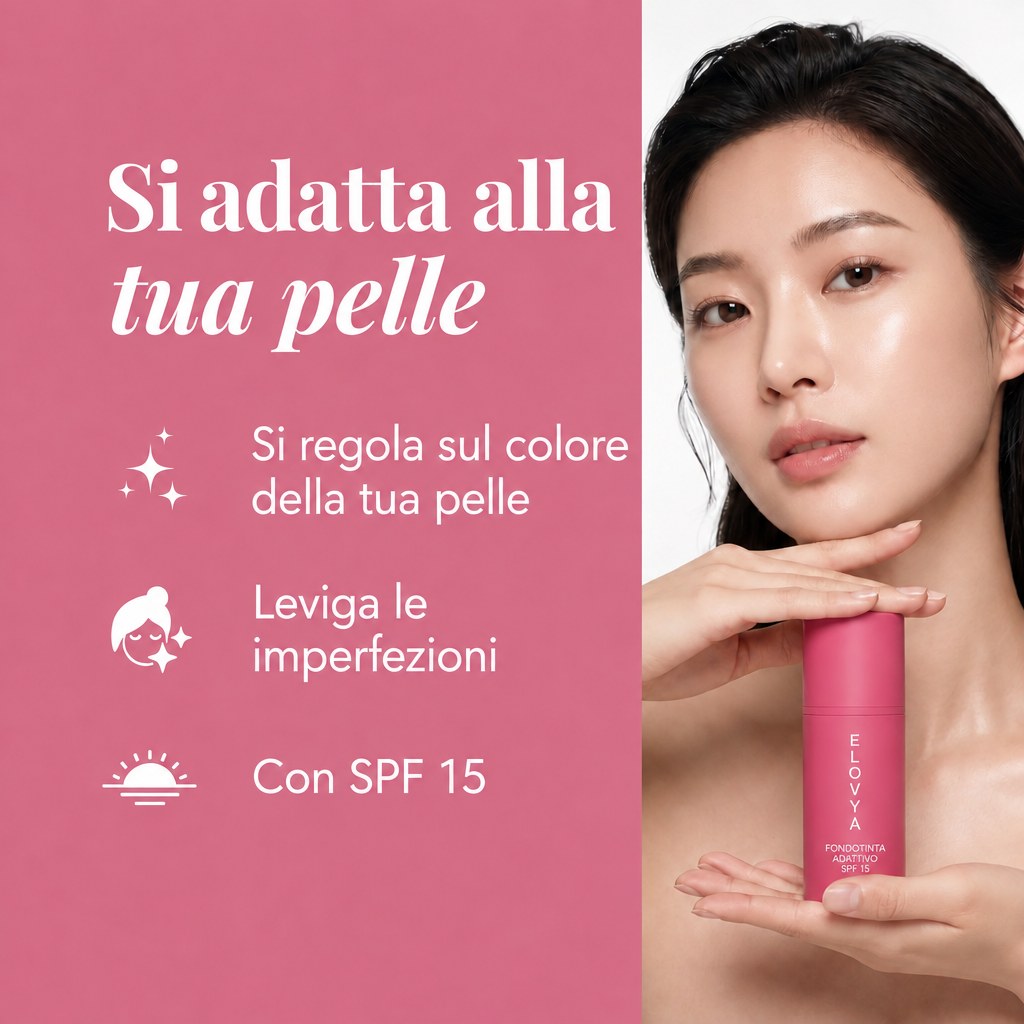 Elovya fondotinta adattivo anti-età