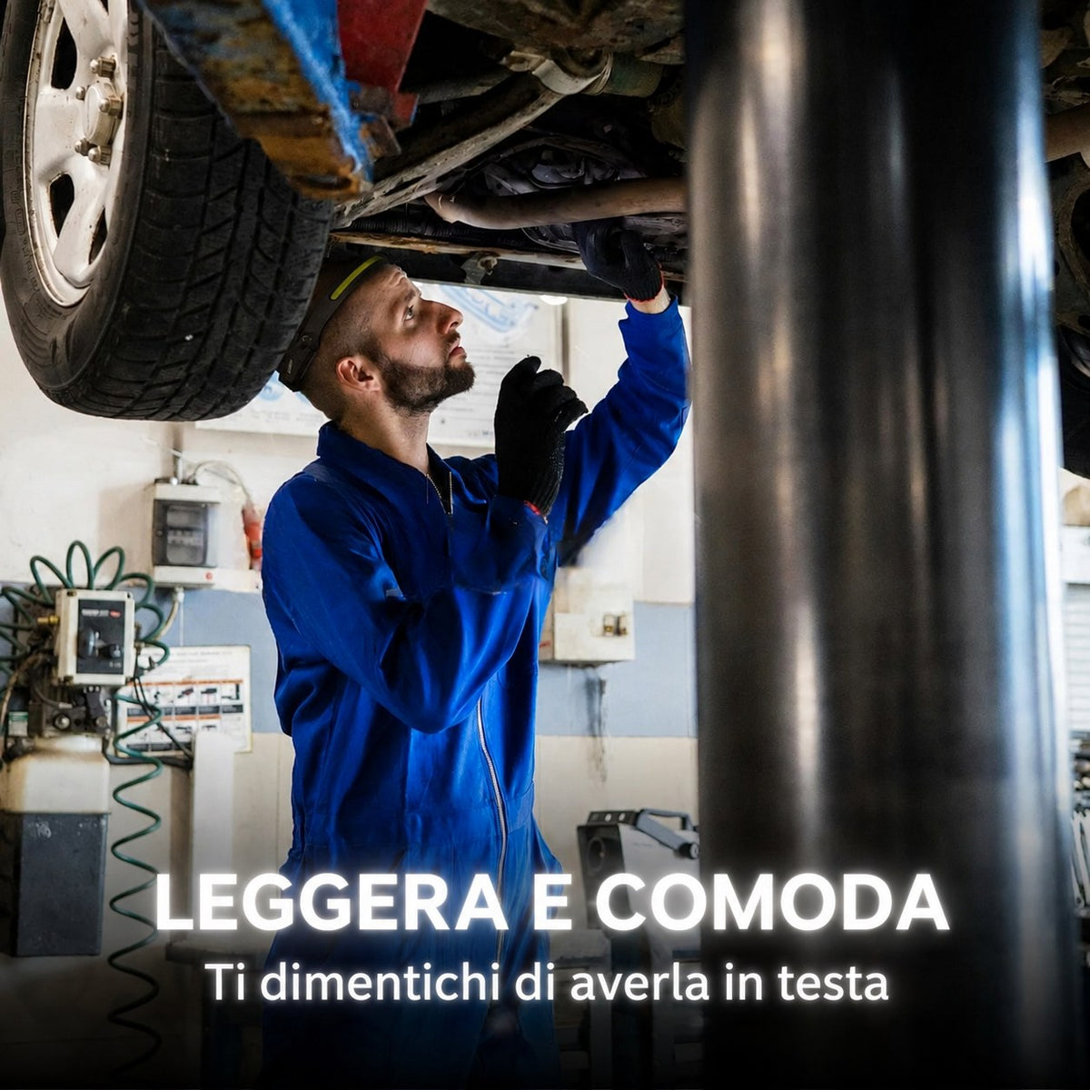 Elovya lampada frontale 230 gradi