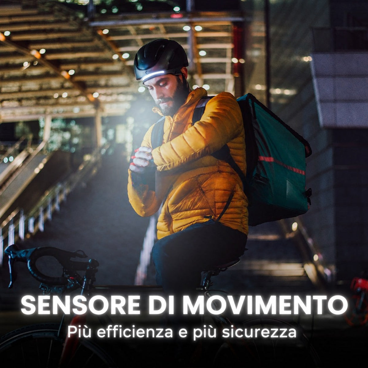 Elovya lampada frontale 230 gradi